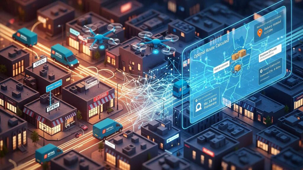 Digital Solutions for After Hours Delivery Routing and Tracking for Retailers