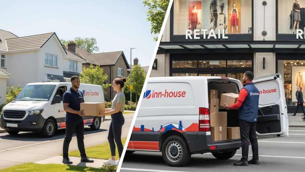 The Role of Courier Services vs. In-House Drivers for Retail Same-Day Deliveries