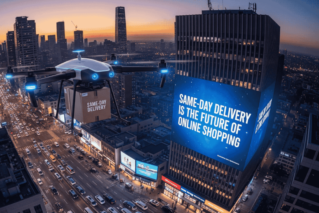 Same-Day Delivery Is the Future of Online Shopping